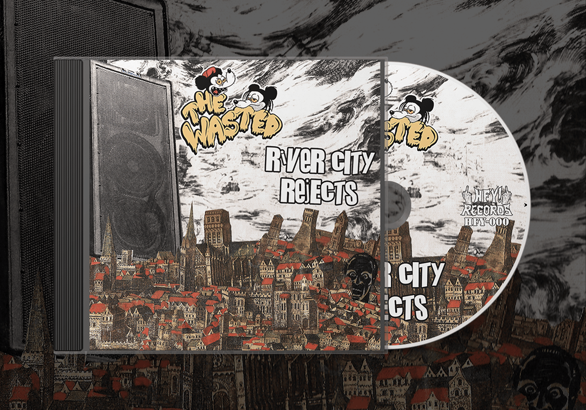 THE WASTED / RIVER CITY REJECTS - 